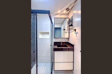Casa de condomínio à venda com 83m², 2 quartos e 2 vagasBanheiro da Suíte