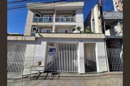 Fachada de apartamento à venda com 3 quartos, 90m² em Vila Scarpelli, Santo André
