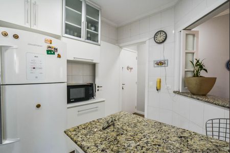 Cozinha e Área de Serviço de apartamento à venda com 3 quartos, 90m² em Vila Scarpelli, Santo André
