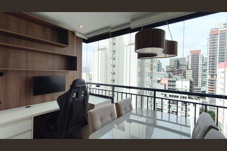Apartamento para alugar com 34m², 1 quarto e 1 vagaVaranda