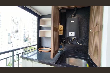 Apartamento para alugar com 34m², 1 quarto e 1 vagaVaranda