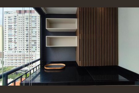 Apartamento para alugar com 34m², 1 quarto e 1 vagaVaranda