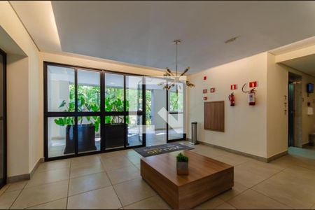 Apartamento para alugar com 34m², 1 quarto e 1 vagaHall