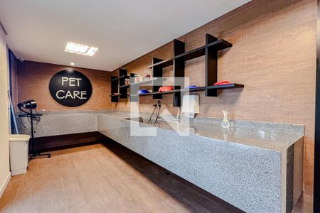 Apartamento para alugar com 34m², 1 quarto e 1 vagaPet Care