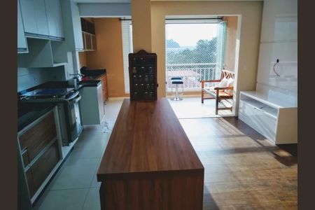 Sala de apartamento para alugar com 2 quartos, 49m² em Lageadinho, Cotia