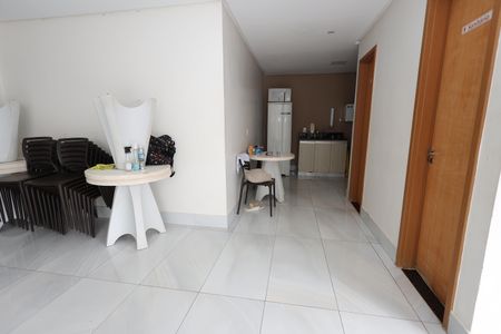 Área comum - Salão de festas de apartamento para alugar com 2 quartos, 57m² em Parque Amazonia, Goiânia
