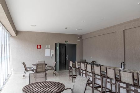 Apartamento para alugar com 32m², 1 quarto e 1 vagaÁrea comum - Salão de festas