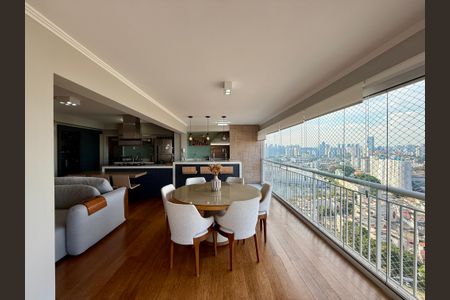 Varanda  de apartamento à venda com 3 quartos, 130m² em Jardim Dom Bosco, São Paulo