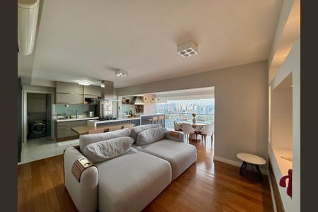 Sala  de apartamento à venda com 3 quartos, 130m² em Jardim Dom Bosco, São Paulo