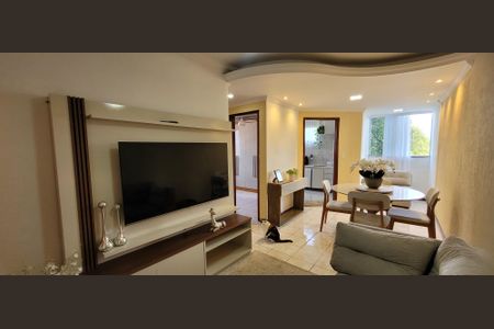 sala  de apartamento à venda com 2 quartos, 60m² em Ingá, Betim