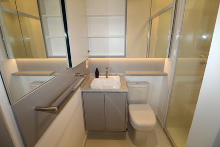 Banheiro de apartamento para alugar com 1 quarto, 33m² em Jardim Esplanada, São José dos Campos