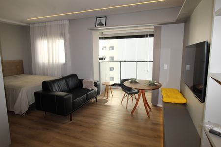 Sala de apartamento para alugar com 1 quarto, 33m² em Jardim Esplanada, São José dos Campos