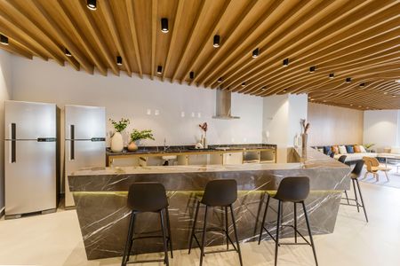 Apartamento à venda com 38m², 1 quarto e sem vaga Apartamento à venda com 38m², 1 quarto e sem vagaÁrea comum - Salão de festas