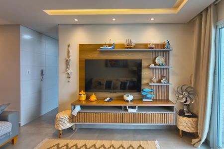 Sala de apartamento para alugar com 2 quartos, 85m² em Real, Praia Grande