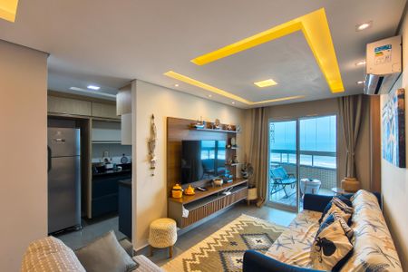 Sala de apartamento para alugar com 2 quartos, 85m² em Real, Praia Grande