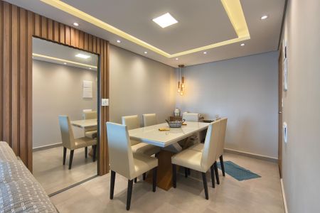 Sala de apartamento para alugar com 2 quartos, 85m² em Real, Praia Grande