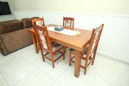 Sala/Cozinha de apartamento à venda com 2 quartos, 50m² em Vila Pires, Santo André