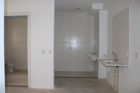 Sala de apartamento para alugar com 1 quarto, 36m² em Várzea da Barra Funda, São Paulo