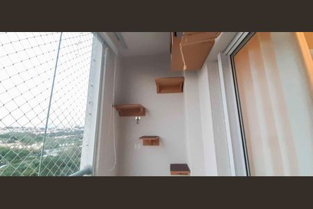 Apartamento à venda com 56m², 2 quartos e 1 vagaSacada da sala