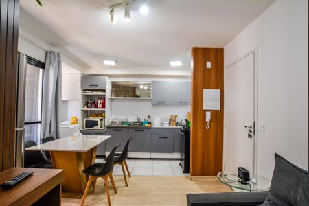 Sala de apartamento para alugar com 2 quartos, 47m² em Parque Novo Oratório, Santo André