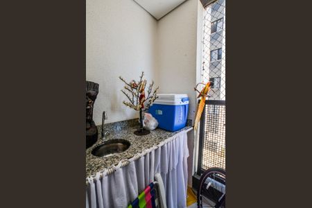 Sala de apartamento para alugar com 2 quartos, 47m² em Parque Novo Oratório, Santo André