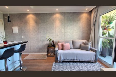 Apartamento à venda com 58m², 2 quartos e 2 vagasSala