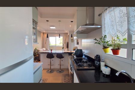 Apartamento à venda com 58m², 2 quartos e 2 vagasCozinha 