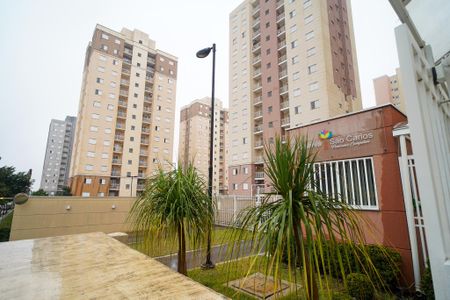 Apartamento para alugar com 56m², 2 quartos e 1 vagaFachada e portaria