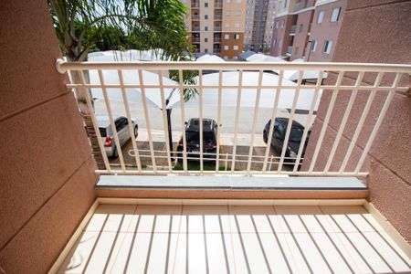 Varanda da Sala de apartamento para alugar com 2 quartos, 56m² em Jardim Sao Carlos, Sorocaba