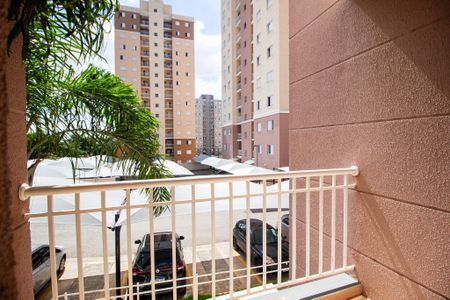 Varanda da Sala de apartamento para alugar com 2 quartos, 56m² em Jardim Sao Carlos, Sorocaba