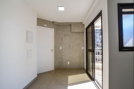 Sala/Cozinha de apartamento à venda com 1 quarto, 50m² em Vila Valparaíso, Santo André