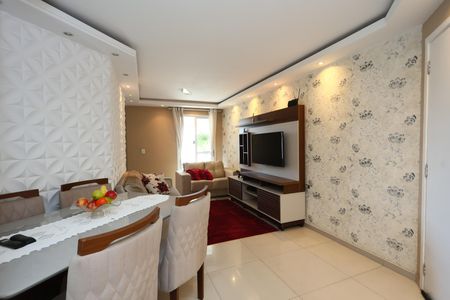 sala  de apartamento à venda com 3 quartos, 69m² em Jardim Henriqueta, Taboão da Serra