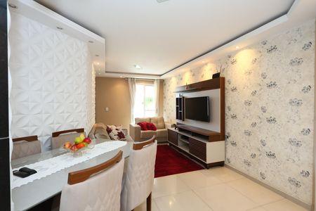 sala  de apartamento à venda com 3 quartos, 69m² em Jardim Henriqueta, Taboão da Serra