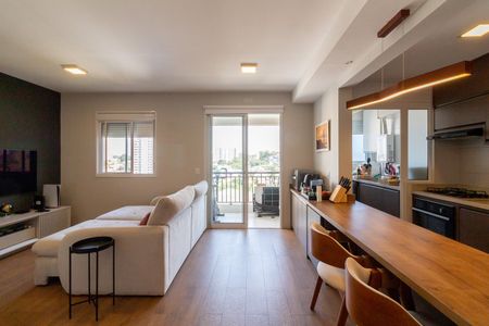 Sala de apartamento à venda com 2 quartos, 66m² em Ferreira, São Paulo