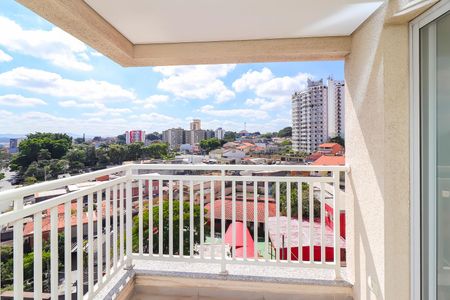 Varanda da Sala de apartamento à venda com 2 quartos, 50m² em Vila Jacuí, São Paulo