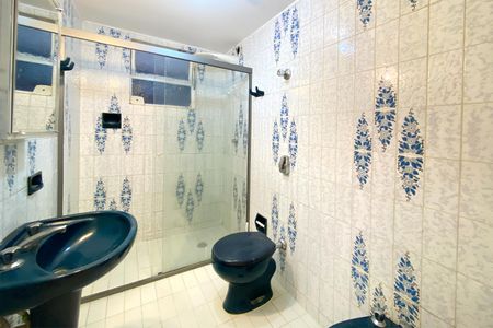 Banheiro da Suíte 1 de apartamento à venda com 3 quartos, 110m² em Coracao de Jesus, Belo Horizonte