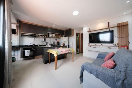 Sala/Cozinha de apartamento para alugar com 2 quartos, 44m² em Cidade Líder, São Paulo