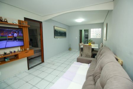 Sala de casa à venda com 3 quartos, 160m² em Vila Bela Vista, Santo André