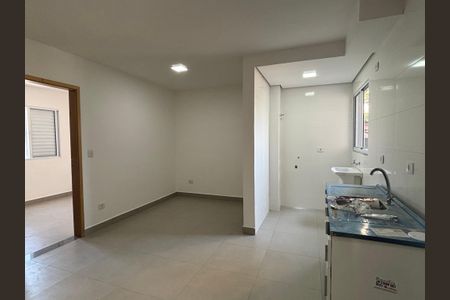 Sala/Cozinha de apartamento para alugar com 1 quarto, 30m² em Vila Monte Alegre, São Paulo