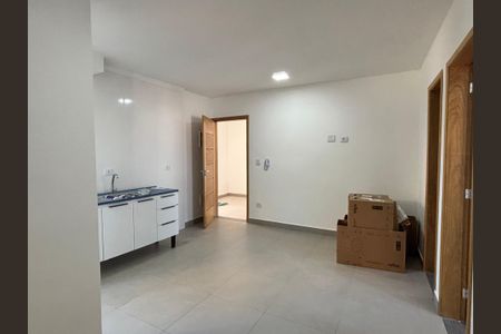 Sala/Cozinha de apartamento para alugar com 1 quarto, 30m² em Vila Monte Alegre, São Paulo