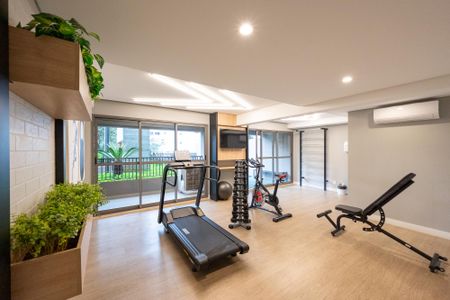 Studio para alugar com 26m², 1 quarto e sem vagaAcademia