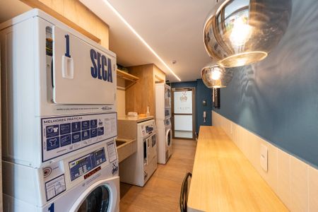 Studio para alugar com 26m², 1 quarto e sem vagaLavanderia