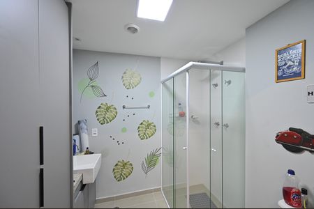 Banheiro Social de kitnet/studio para alugar com 1 quarto, 26m² em Vila da Saúde, São Paulo