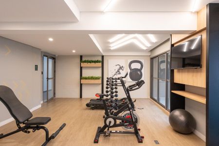 Studio para alugar com 26m², 1 quarto e sem vagaAcademia