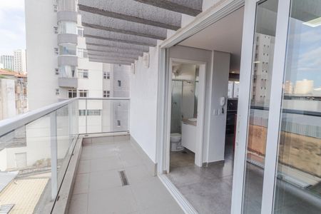 Varanda da Sala de apartamento à venda com 1 quarto, 108m² em Floresta, Belo Horizonte