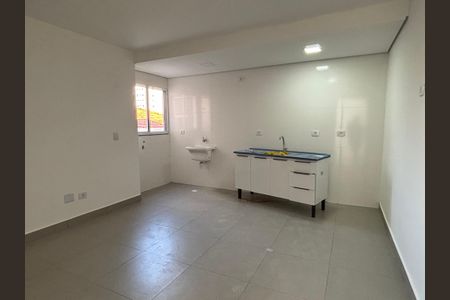 Sala/Cozinha de apartamento para alugar com 1 quarto, 37m² em Vila Monte Alegre, São Paulo