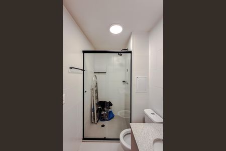 Banheiro de kitnet/studio para alugar com 1 quarto, 25m² em Vila Mariana, São Paulo