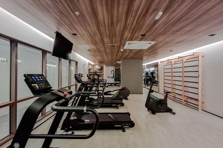 Área comum - Academia de kitnet/studio para alugar com 1 quarto, 25m² em Vila Mariana, São Paulo