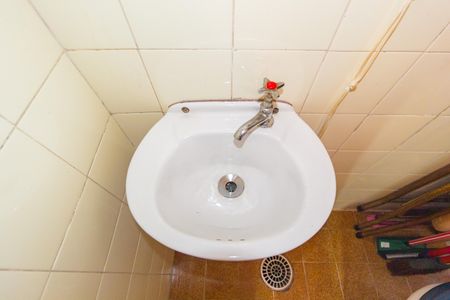 Apartamento à venda com 43m², 1 quarto e 1 vagaDetalhe Banheiro - Área de Serviço