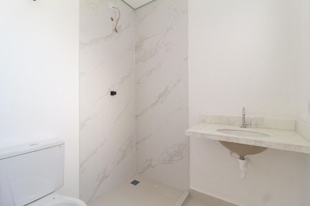 Casa de condomínio à venda com 94m², 2 quartos e 2 vagasBanheiro da suíte 1